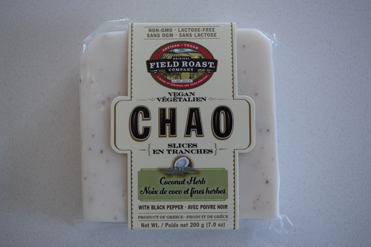 Fromage Chao en tranches - Noix de coco et herbes